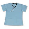 Cross-Over Neck Scrub Top